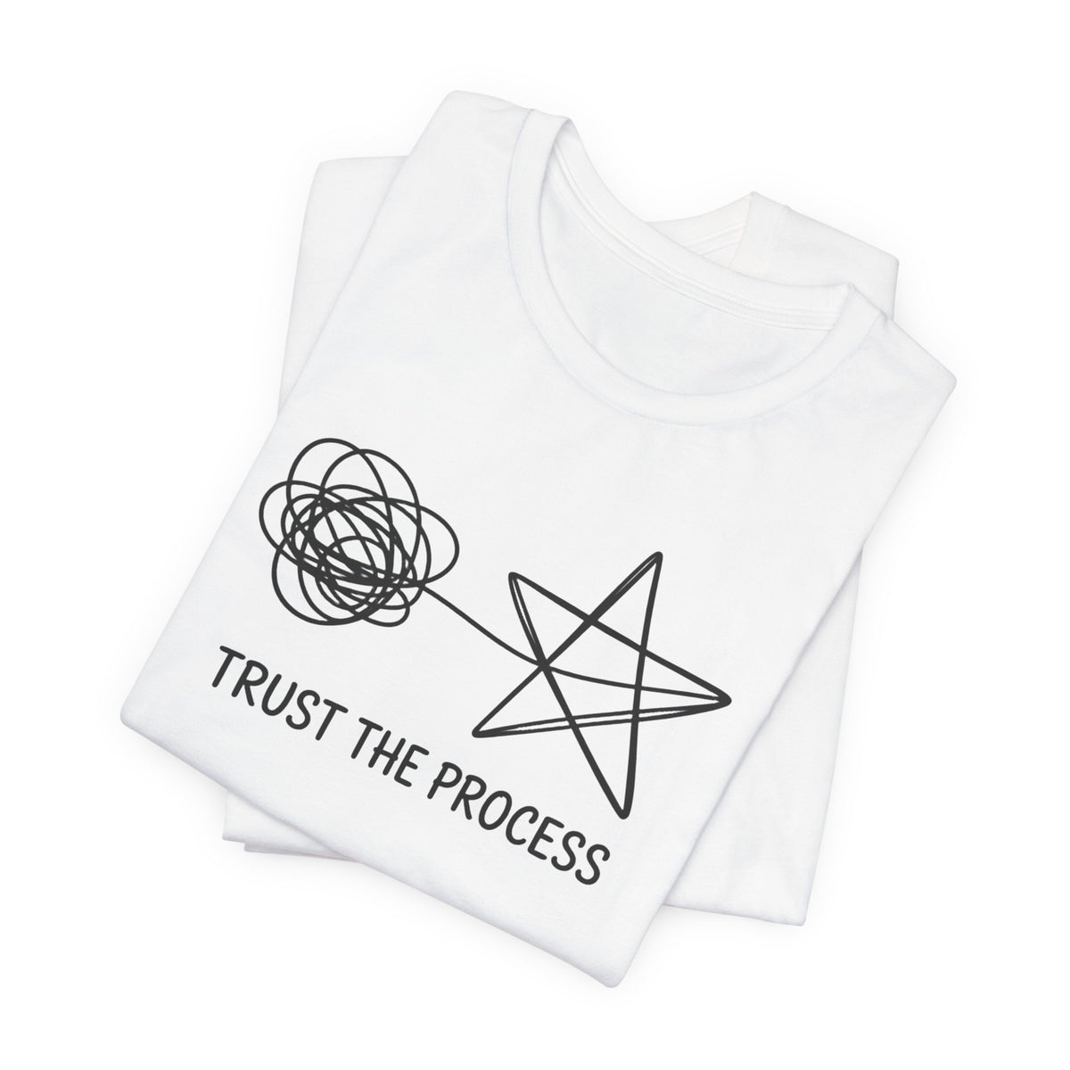 Trust the Process T-Shirt — Inspirational Minimalist Tee