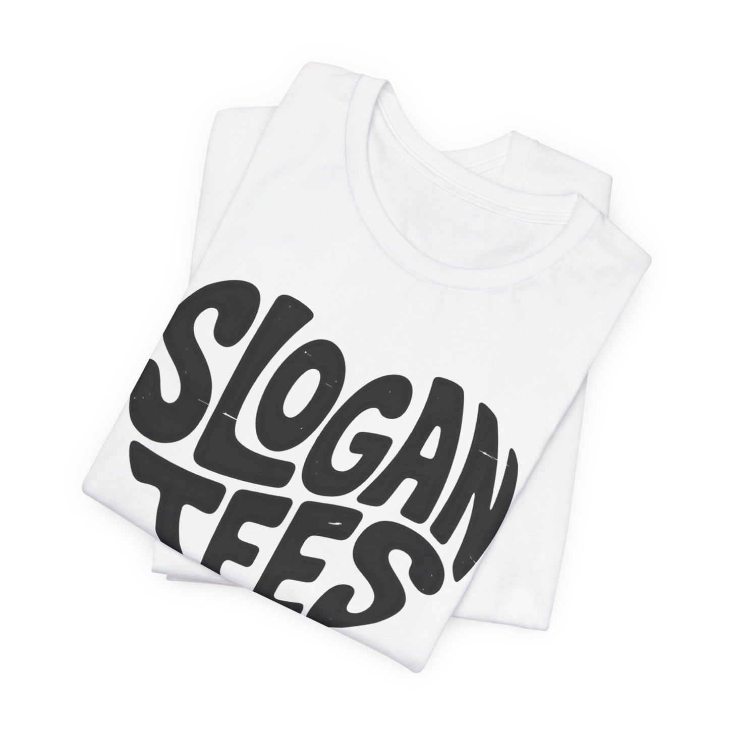 LIMITED EDITION 50 PIECES. T-Shirt — Minimal Slogan Tee (Chest & Sleeve Logo)