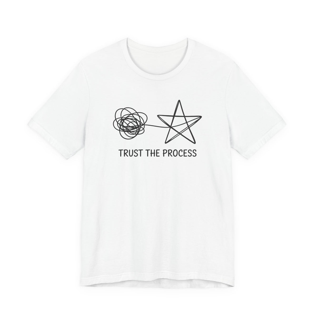 Trust the Process T-Shirt — Inspirational Minimalist Tee