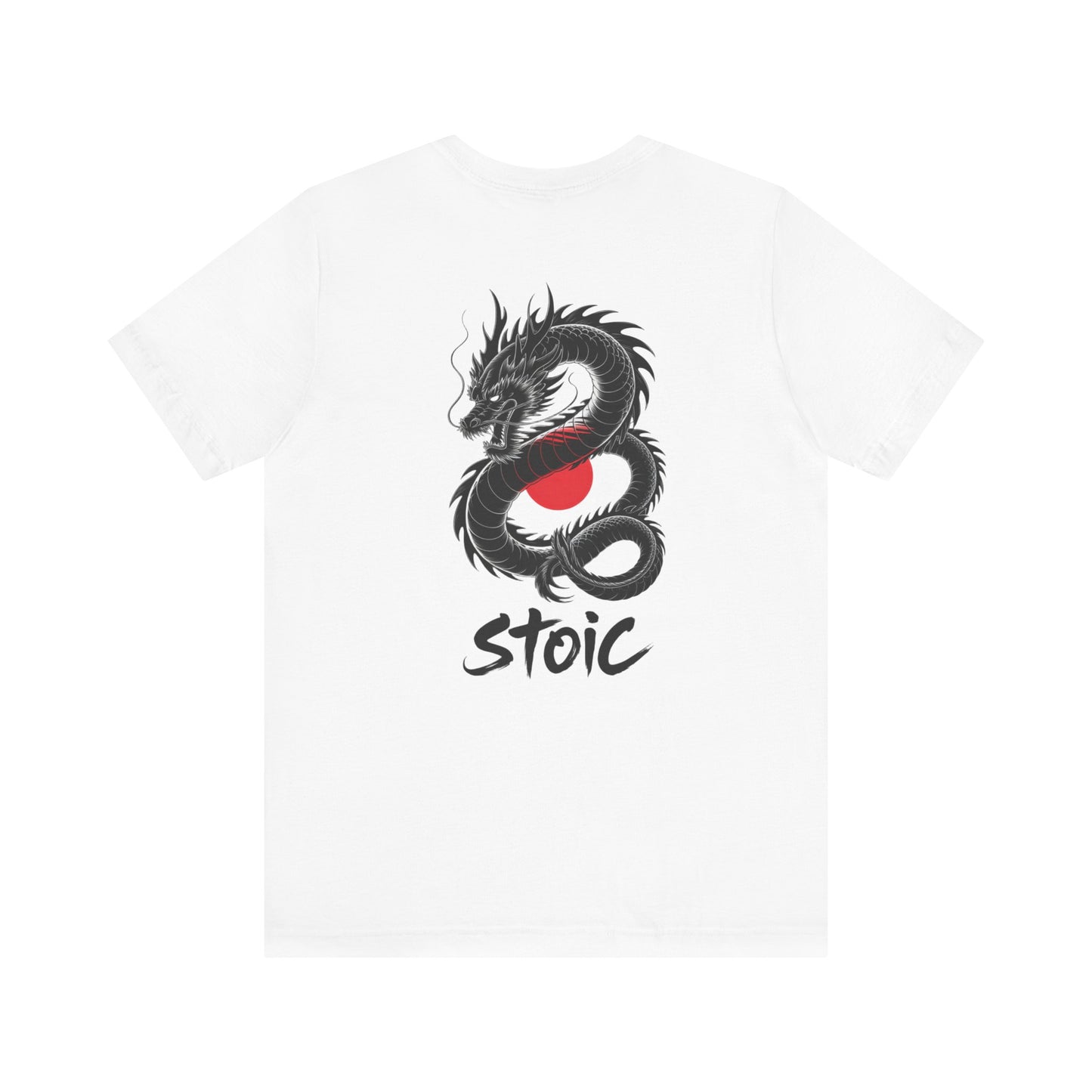 Stoic Dragon T-Shirt — Japanese Ink Dragon Graphic Tee