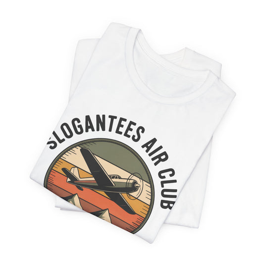 Air Club Vintage Plane T-Shirt – "High Altitude Style" Retro Aviation Tee