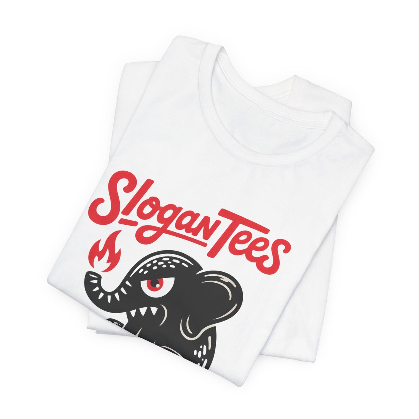 Elephant Flame Graphic Tee – "Slogan Tees" Retro Streetwear